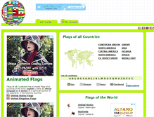 Tablet Screenshot of flagsofallcountries.com